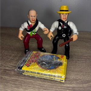 1990 Dick Tracey Action Figures and trading cards